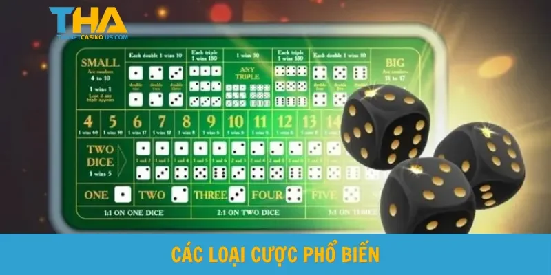 Các loại cược phổ biến
